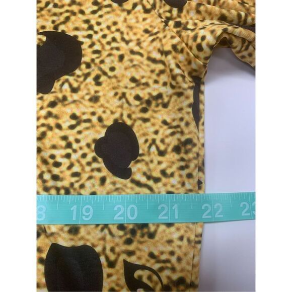 Cheetah Patterned Long Sleeve T-shirt - Picture 8 of 9